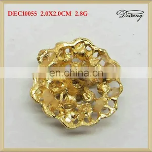 DEC10055 Fany Design Rhinestone Pearl Button,Crystal Rhinestone Button thumbnail-2