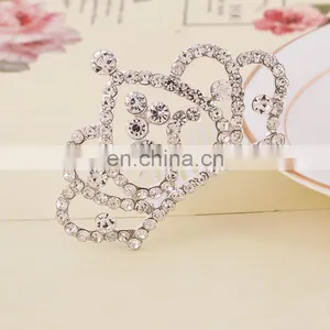 Children's Princess Party Gift Baby's Diamante Crystal Tiara Hair Tiara Crown thumbnail-1