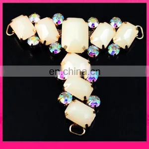 Factory Supply Cheap Rhinestone Slipper Accessories Sandal Decoration thumbnail-1
