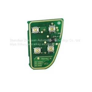 Jaguar Folded Key 4 Buttons 4D60 thumbnail-2