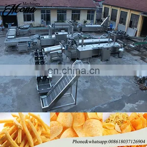 Multifunctional Potato Chips Production Line/sweet Potato Chips Machine/potato Chips Making Machine thumbnail-1