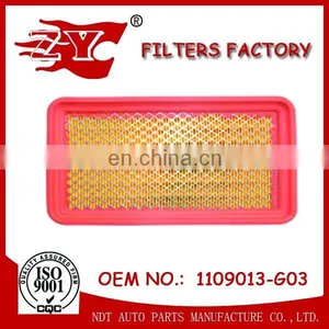 Hepa Auto Air Filter / Air Filter for Car 1109013-G03 With Factory Price thumbnail-3