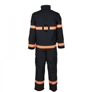 Wholesale Fire-retardant and Heat-resistant Firefighter Rescue Protective Suit thumbnail-3