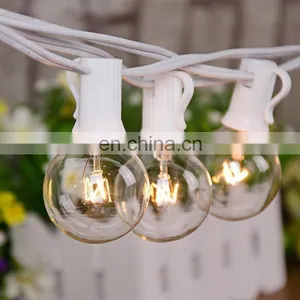 G40 Globe String Lights With Incandescent Bulbs Serial Light Decoration 25ft 50ft 100ft 110V thumbnail-2
