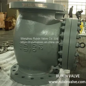 BS1868 Swing Check Valve Flange RF 150LB WCB thumbnail-1