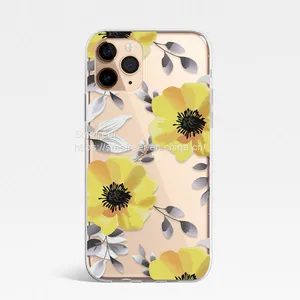 TPU Phone Case of Custom Design for IPhone XS Max TPU Flowers Cell Phone Case for Iphone 12 Mobile Phone Case thumbnail-2