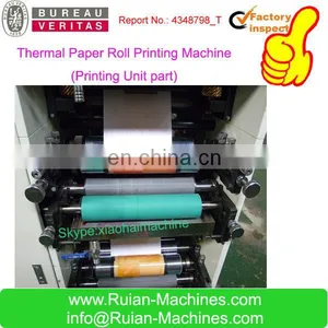 4 Colors Thermal Paper Jumbo Rolls Printing Machine thumbnail-4