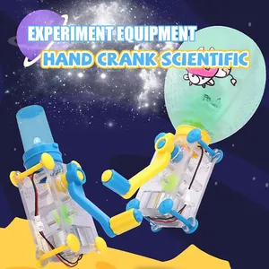 STEAM DIY Manual Generator Projection Toy Educational Physics Experiment Scientific Toys For Kids thumbnail-1