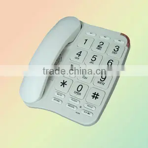 Old Telephone Handset Big Button Brazil Phone Telefon thumbnail-1