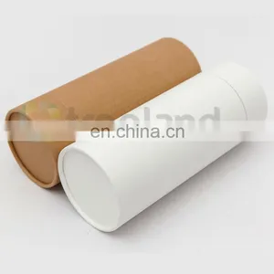 Biodegradable Recycled Kraft Paper Tube Packaging Coffee Cardboard Tube Packaging thumbnail-3