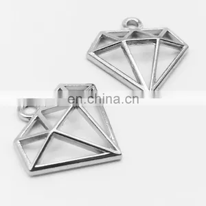 3D Zinc Alloy Metal Making Accessories Metal Smile Shape 12*16mm Charm Pendant Jewelry thumbnail-4