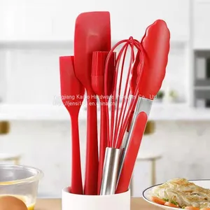 Baking Tools Integrated Household Silicone Scraper Set thumbnail-1
