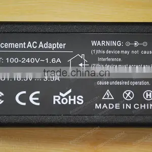 High Copy Laptop AC Power Adapter for HP 18.5V 3.5A 5.5*2.5mm 65W thumbnail-3