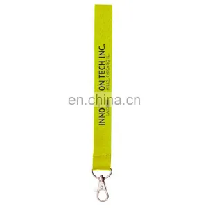 Wholesale Lanyard Printing Double Sided Pink Lanyards With Logo Custom thumbnail-2