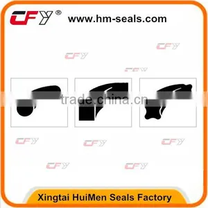 L Type Square Black Nitrile Rubber Floating Seal Ring thumbnail-2
