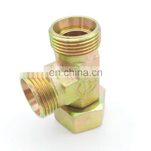 High Quality Swivel Nut Run Pipe Connection Tee Fitting Connection Pipe thumbnail-1