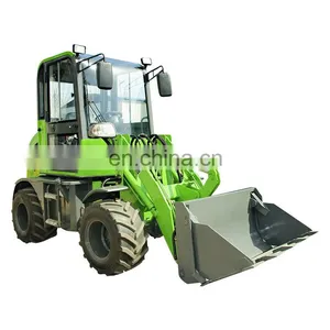 ZL06F Hydraulic Mini Wheel Loader 4x4 Drive Type 0.6ton Small Wheel Loader for Sale With ce for Sale thumbnail-1