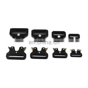 2022 Popular Adjustable Tactical Belt Buckle Metal Side Quick Release Buckle For Belt Dog Collar thumbnail-3