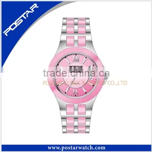 White Eegant Ceramic Waterproof Watches Women Fashion White Ceramic Watch thumbnail-2