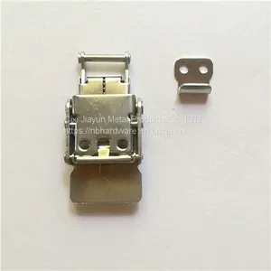 Stainless Steel Spring Loaded Safety Snap Lock Adjustable Toggle Catch Clamp Draw Latch for Case Box Door Cabinet thumbnail-3