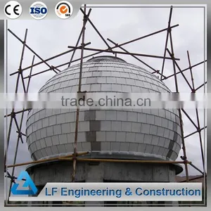 Prefabricated Fiberglass Roof Steel Mosque Dome thumbnail-5