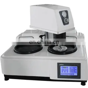 MP-2S Automatic Touch Screen Dual Disc Metallographic Specimen Jewelry Fiberglass Grinding And Polishing Machine thumbnail-2