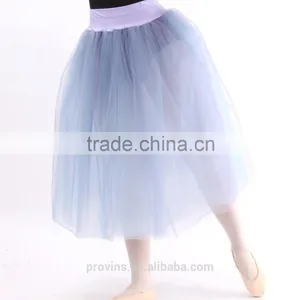 Ballet Half Long Tutus With 5 Colourful Layers, Performance Ballet Long Tutu (WE05011) thumbnail-3