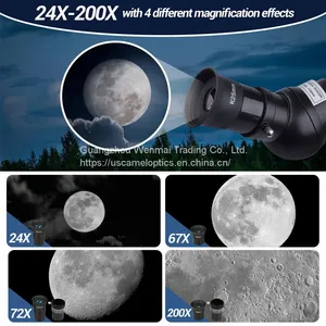 Uscamel Optics 50AZ Refracting Telescope for Beginners thumbnail-4