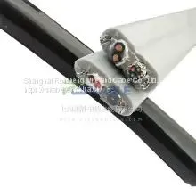 Pu PUR Power Supply Plus Optical Fiber Plus Twisted Pair Shielded 485 Signal Cable Zero Buoyancy Anti-seawater Corrosion Integrated Line Underwater Robot ROV Cable thumbnail-4
