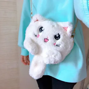019Children's Crossbody Bag Cute Animal Plush Bag thumbnail-2