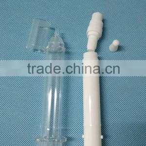 Cosmetic Syringe 10ml Double Wall Acrylic Eye Cream Airless Bottle thumbnail-2