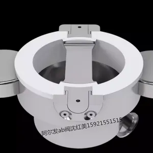 AB Valve; Split Type Butterfly Valve; SBV Valve; Pneumatic Butterfly Valve thumbnail-3