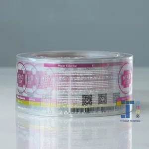 Customizable Clear Plastic Stickers Waterproof thumbnail-1
