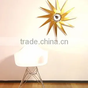 George Turbine Sun Shape Wall Clock thumbnail-2