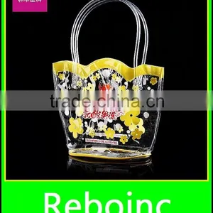 0.25MM PVC Plastic Hand Bag For Small Thing thumbnail-1