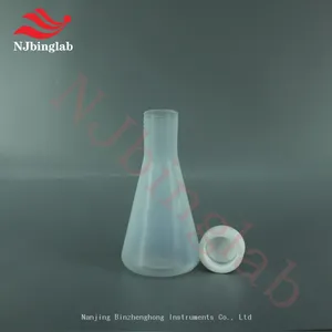 NJbinglab PFA Erlenmeyer Flask, 250ml, Non-stick PFA Surface–easy to Clean thumbnail-1