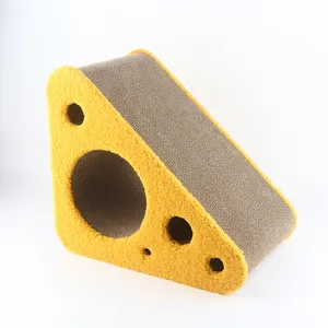 MeowLove Hot Sales Scratcher Cat Play Toy Corrugated Cardboard Cat Scratcher Cat Cardboard thumbnail-3