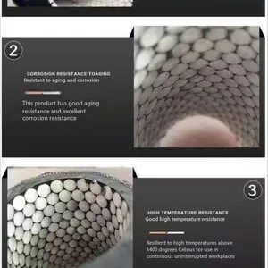 Wear-resistant Liner Ceramic Cylinders Embedded Rubber Hose thumbnail-3