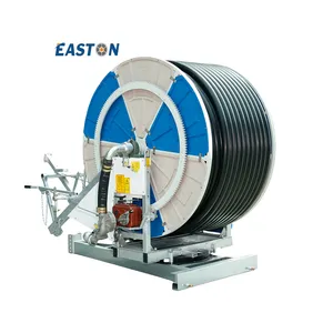 JP90-450 Agricultural Hose Reel Irrigation Drum System 90mm Tube Diameter 450m Length thumbnail-1