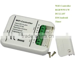 Android IOS Smartphone Controlled Wifi LED Controller RGB/WW/CW thumbnail-3