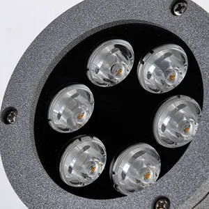 Led Beveled Spotlight With Cap, Small Oblique Tree Spotlight, Base Bracket for Cultural and Tourism Garden Landscape Lighting thumbnail-3