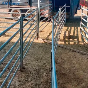 Portable Galvanized Steel Livestock Cattle Panels Durable Quality Farm Fence for Horses Easy-to-Assemble Corral Panel for Horse thumbnail-4