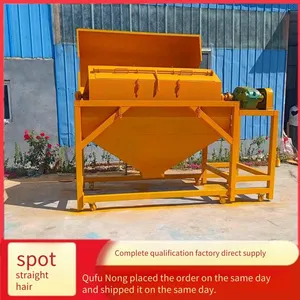 Rolling Stone Machine, Large Hexagonal Drum Polishing Machine, Rust and Oil Removal Grinding Machine for Burnt Iron, Block Batch Grinding Machine thumbnail-1