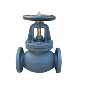 JIS 5K 10K 16K Cast Iron Flange Stop Globe Valve Marine Industrial Globe Valve Manufacturer thumbnail-4