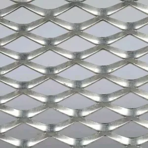 Galvanized Expanded Metal Mesh Sheet for Construction Fence and Grating thumbnail-1