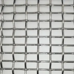 Customizable 316 Stainless Steel Woven Metal Mesh - Architectural Grade for Facade Cladding thumbnail-5