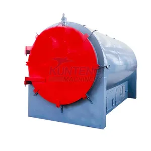 Smokeless Biochar Making Machine Making Machine Coconut Wood Carbonization Furnace EPC thumbnail-1