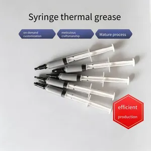 Factory-customized Pinhole-type Thermal Grease 6w Black Plug Style, Thermally Conductive and Insulating, Easy to Apply for Cpu and Graphics Cards thumbnail-1