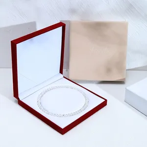 Popular Fashion Customized Pearl Necklace Packaging Box thumbnail-1
