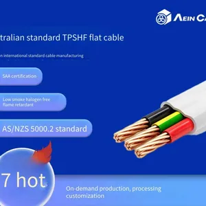 450/750v Australian Standard Certified Flat Cable, Tps hf Low-smoke Zero-halogen Flat Cable thumbnail-1